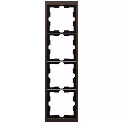 SCHNEIDER MTN4040-6552 MERTEN D-Life négyes keret, mokka