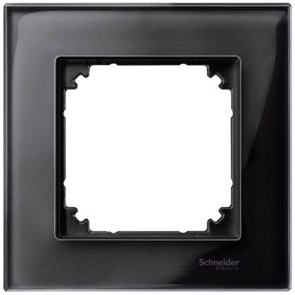   SCHNEIDER MTN404103 MERTEN M-Elegance single frame, onyx black