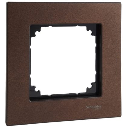 SCHNEIDER MTN4051-3473 MERTEN M-Elegance egyes keret, dió