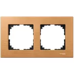 SCHNEIDER MTN4052-3470 MERTEN M-Elegance kettes keret, bükk