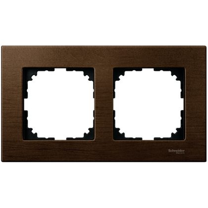 SCHNEIDER MTN4052-3473 MERTEN M-Elegance kettes keret, dió