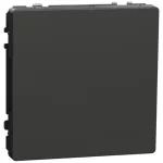 SCHNEIDER MTN4075-6034 MERTEN Vakfedél, D-Life, antracit