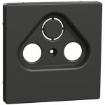  SCHNEIDER MTN4123-6034 MERTEN Antenna connector cover, with 2 + 1 outputs, D-Life, anthracite