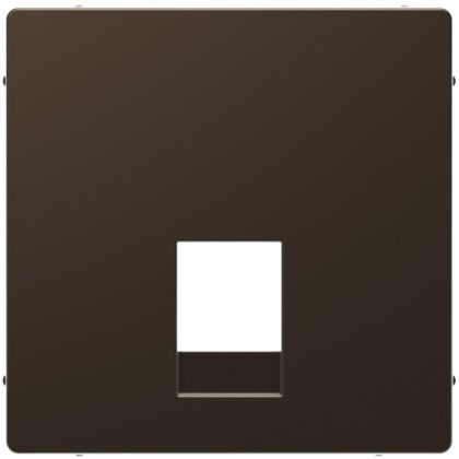   SCHNEIDER MTN4215-6052 MERTEN Fedlap RJ11/RJ12 aljzatokhoz, D-Life, mokka