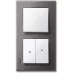   SCHNEIDER MTN432419 MERTEN Billentyű, redőnykapcsolókhoz és redőnynyomókhoz, System-M, polárfehér