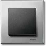   SCHNEIDER MTN433314 MERTEN Feliratozható billentyű, System-M, antracit