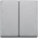   SCHNEIDER MTN433560 MERTEN Dupla billentyű, System-M, alumínium