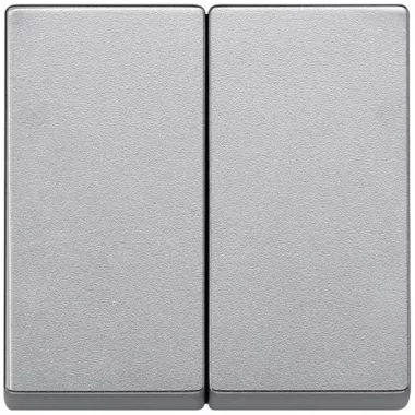 SCHNEIDER MTN433560 MERTEN Dupla billentyű, System-M, alumínium