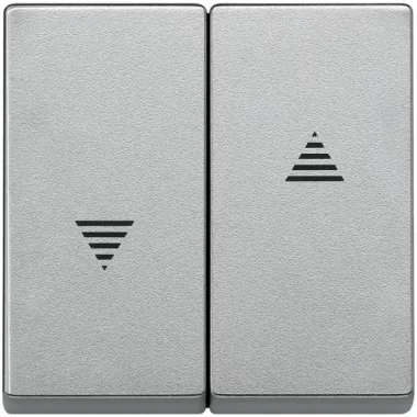 SCHNEIDER MTN435560 MERTEN Billentyű, redőnykapcsolókhoz és redőnynyomókhoz, System-M, alumínium