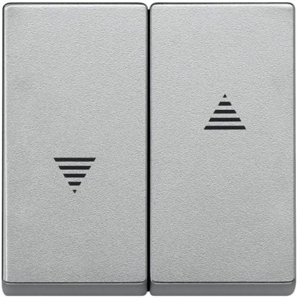   SCHNEIDER MTN435560 MERTEN Billentyű, redőnykapcsolókhoz és redőnynyomókhoz, System-M, alumínium