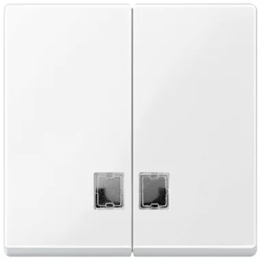 SCHNEIDER MTN438525 MERTEN Dupla billentyű, átlátszó fényjelző ablakokkal, System-M, aktív fehér, antibakteriális SCHNEIDER MTN438525 MERTEN Dupla billentyű, átlátszó fényjelző ablakokkal, System-M, aktív fehér, antibakteriális