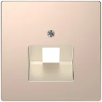   SCHNEIDER MTN4521-6051 MERTEN Fedlap, 1xRJ45 aljzathoz, D-Life, pezsgő