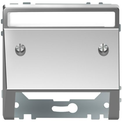 SCHNEIDER MTN4540-6036 MERTEN Kommunikációs fedlap, D-Life, acél