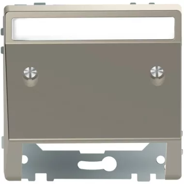 SCHNEIDER MTN4540-6050 MERTEN Kommunikációs fedlap, D-Life, nikkel