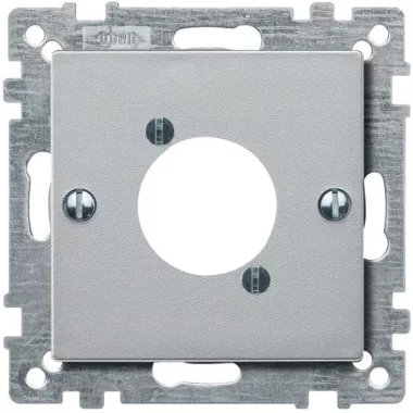 SCHNEIDER MTN468960 MERTEN Fedlap, XLR csatlakozókhoz, System-M, alumínium SCHNEIDER MTN468960 MERTEN Fedlap, XLR csatlakozókhoz, System-M, alumínium