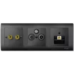   SCHNEIDER MTN469314 MERTEN Fedlap, "high-end" hangszóró csatlakozókhoz, System-M, antracit