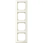   SCHNEIDER MTN470444 MERTEN M-Smart feliratozható négyes, függőleges keret, krém