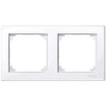   SCHNEIDER MTN478225 MERTEN M-Smart kettes keret, aktív fehér (antibakteriális)