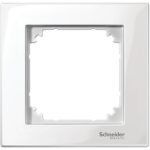 SCHNEIDER MTN515119 MERTEN M-Plan egyes keret, polárfehér