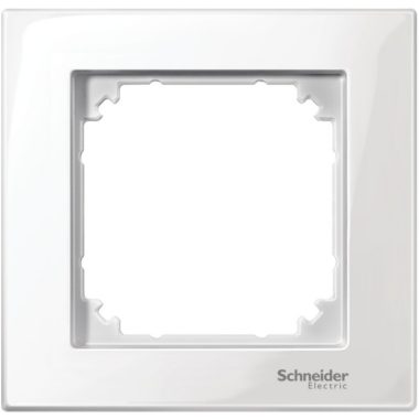 SCHNEIDER MTN515119 MERTEN M-Plan egyes keret, polárfehér