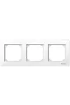 SCHNEIDER MTN515325 MERTEN M-Plan hármas keret, aktív fehér (antibakteriális)