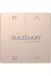 SCHNEIDER MTN5227-6051 MERTEN Dupla billentyű (S1-2, fel-le), Bluetooth vezérlőkhöz, D-Life, pezsgő SCHNEIDER MTN5227-6051 MERTEN Dupla billentyű (S1-2, fel-le), Bluetooth vezérlőkhöz, D-Life, pezsgő