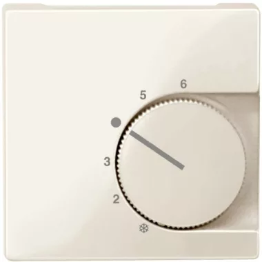 SCHNEIDER MTN534744 MERTEN Fedlap, váltóérintkezős termosztáthoz, System-M, krém