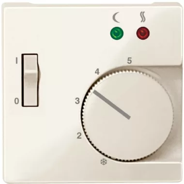 SCHNEIDER MTN534944 MERTEN Fedlap kapcsolós padlótermosztáthoz, System-M, krém