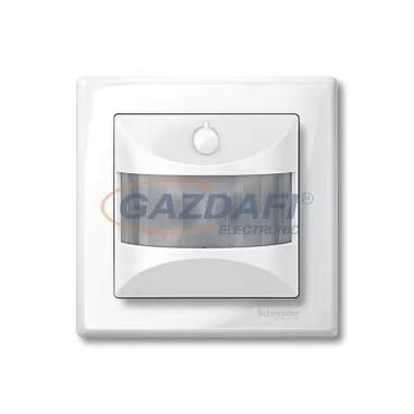 SCHNEIDER MTN572819 MERTEN ARGUS 180 mozgásérzékelő modul, kapcsolóval, System-M, polárfehér