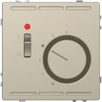   SCHNEIDER MTN5760-6033 MERTEN Room thermostat with switch, 250 V AC, 10 A, D-Life, Sahara