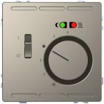   SCHNEIDER MTN5764-6050 MERTEN Floor thermostat with switch, 250 V, 10 A, D-Life, nickel