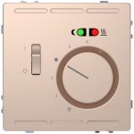  SCHNEIDER MTN5764-6051 MERTEN Floor thermostat with switch, 250 V, 10 A, D-Life, champagne