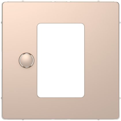   SCHNEIDER MTN5775-6051 MERTEN Cover for touch screen thermostat, D-Life, champagne