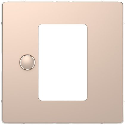 SCHNEIDER MTN5775-6051 MERTEN Fedlap, érintőképernyős termosztáthoz, D-Life, pezsgő SCHNEIDER MTN5775-6051 MERTEN Fedlap, érintőképernyős termosztáthoz, D-Life, pezsgő