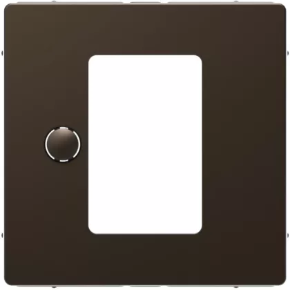   SCHNEIDER MTN5775-6052 MERTEN Fedlap, érintőképernyős termosztáthoz, D-Life, mokka