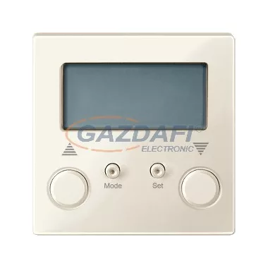 SCHNEIDER MTN581444 MERTEN Standard programozható redőnykapcsoló, System-M, krém SCHNEIDER MTN581444 MERTEN Standard programozható redőnykapcsoló, System-M, krém