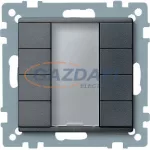   SCHNEIDER MTN627814 Merten-KNX 4-es nyomógomb , SystemM, antracit