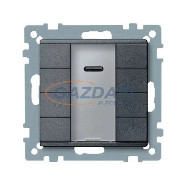 SCHNEIDER MTN627914 Merten-KNX 4-es IR nyomógomb , SystemM, antracit