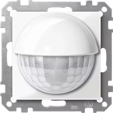 SCHNEIDER MTN630419 Merten-KNX ARGUS süllyesztett jelenlétérzékelő , SystemM, polárfehér, fényes, 180° vízsz./2.20m szerelési mag.