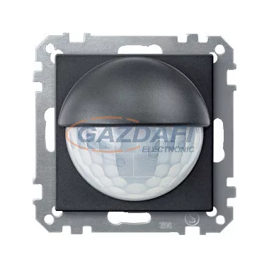 SCHNEIDER MTN632714 Merten-KNX ARGUS 180/220m süllyesztett mozgásérzékelő , SystemM, antracit, 180° vízsz./2.20m szerelési mag.