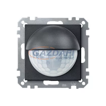   SCHNEIDER MTN632714 Merten-KNX ARGUS 180/220m süllyesztett mozgásérzékelő , SystemM, antracit, 180° vízsz./2.20m szerelési mag.