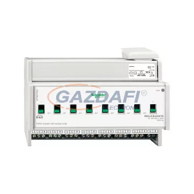 SCHNEIDER MTN647893 Merten-KNX REG-K/8x230/16 kapcsolóaktor kézi üzemmóddal