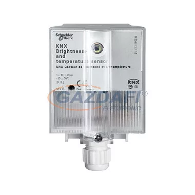 SCHNEIDER MTN663991 Merten-KNX megvilágítás és hőmérséklet érzékelő
