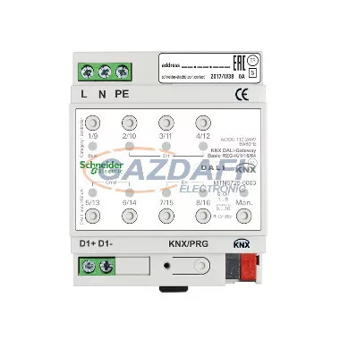 SCHNEIDER MTN6725-0003 KNX DALI átjáró Basic REG-K/1/16/64