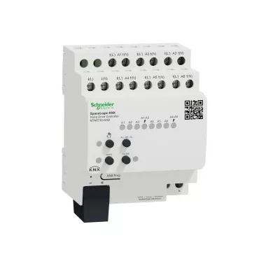 SCHNEIDER MTN6730-0002 SpaceLogic KNX Fűtési-hűtési szelepszabályozó, 6 csatorna