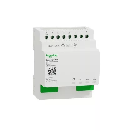   SCHNEIDER MTN6810-0102 SpaceLogic KNX Dimmer, 2 csatorna, Bővítő