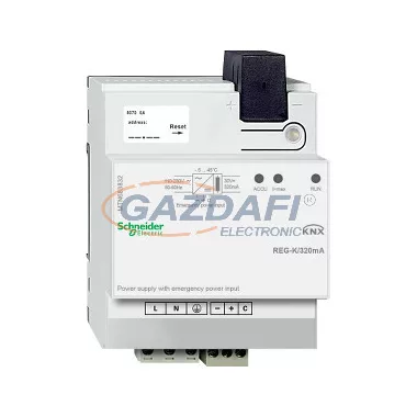 SCHNEIDER MTN683832 Merten-KNX REG-K tápegység 320mA szünetmentes tápegység bemenettel