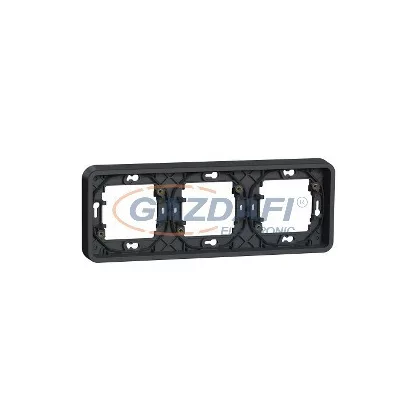 SCHNEIDER MUR34109 MUREVA Styl Hármas keret, vízszintes, antracitszürke