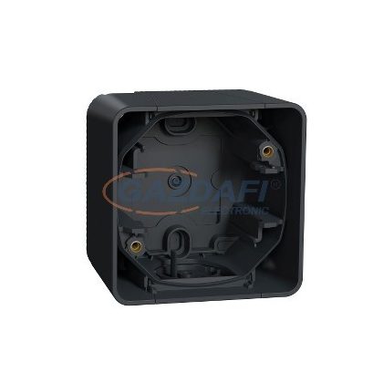 SCHNEIDER MUR37911 MUREVA Styl Egyes kiemelő doboz, antracitszürke