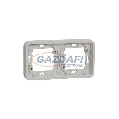 SCHNEIDER MUR39101 MUREVA Styl Kettes keret, vízszintes, polárfehér